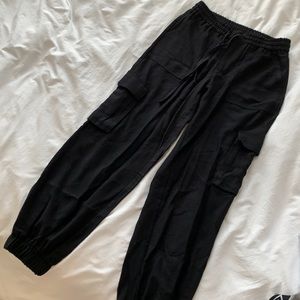 Zara high waist army style joggers